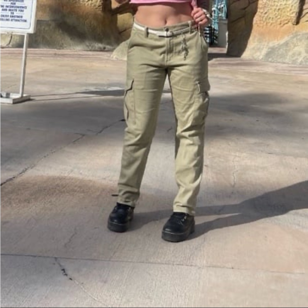 Khaki Cargo Pants